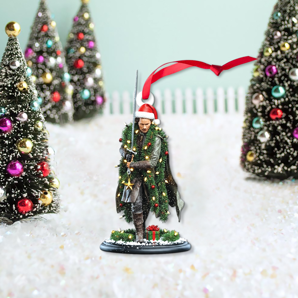 Lord of the Rings Aragorn Christmas Ornament - Image 5