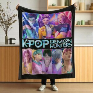 Kpop Demon Hunters Blanket