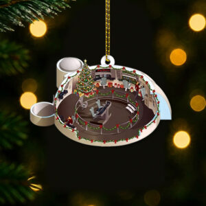 Star Trek NCC-1701 2279-2285 Bridge Enterprise Christmas Ornament