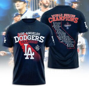 Los Angeles Dodgers 3D Apparel – THK117253
