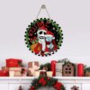 Welcome Christmas Jack And Sally Custom Shape Wood Sign Hanging