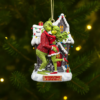 Personalized Green Couple You Stole My Heart Christmas Ornament