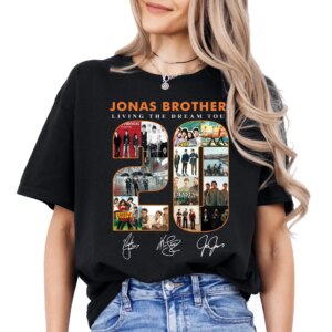 Alternative view of 20th Anniversary Of Jonas Shirt