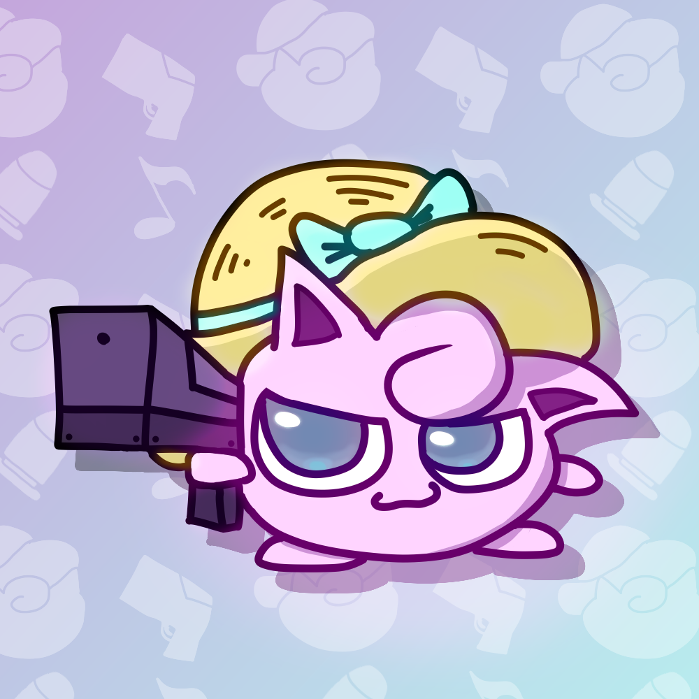 Puff w/ a gun