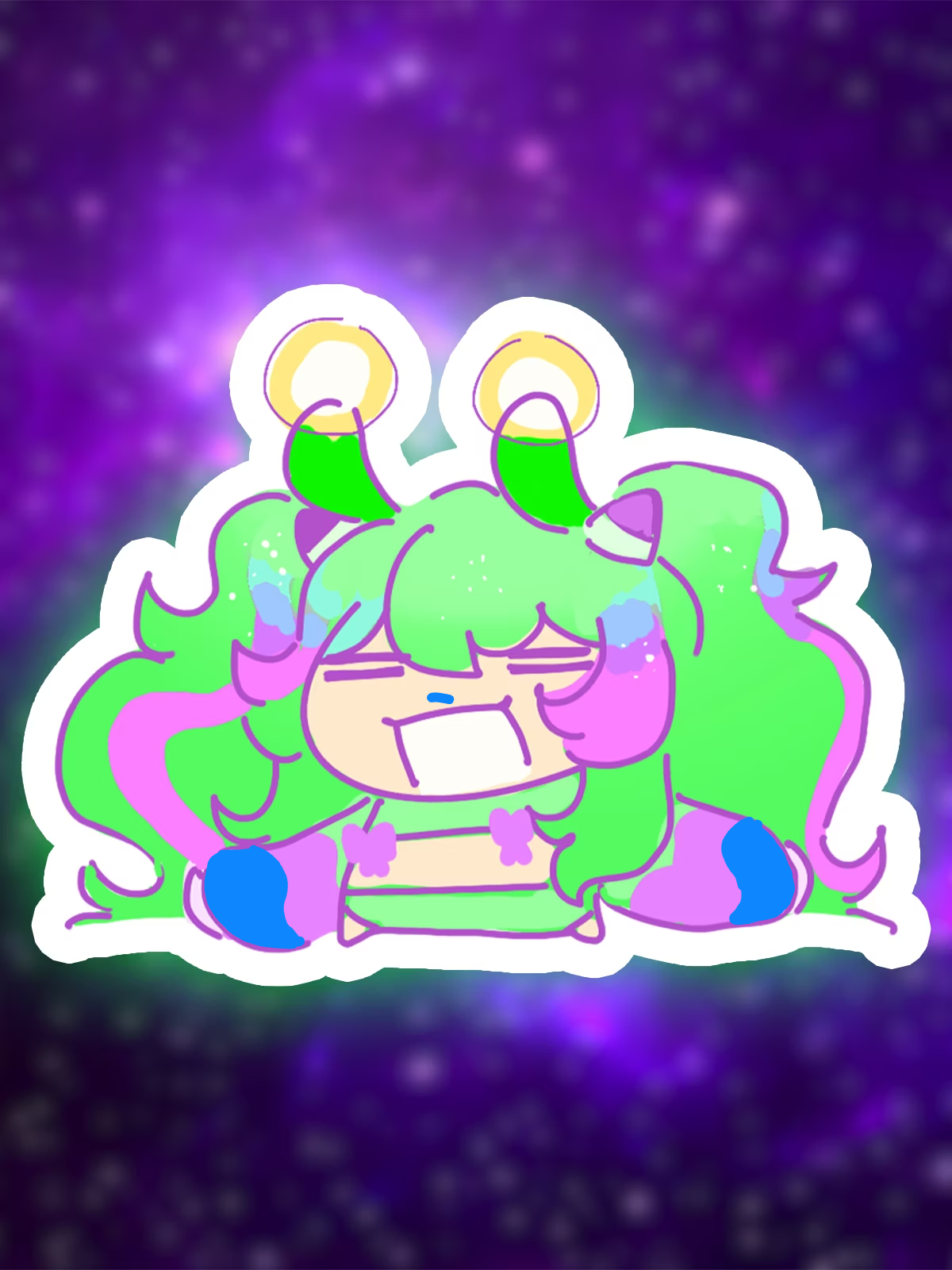 polygon donut fan