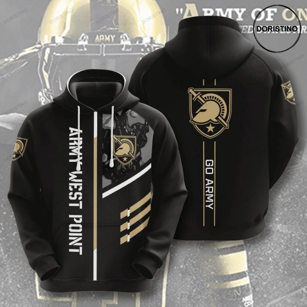 Army Black Knights 3d All Over Print Hoodie