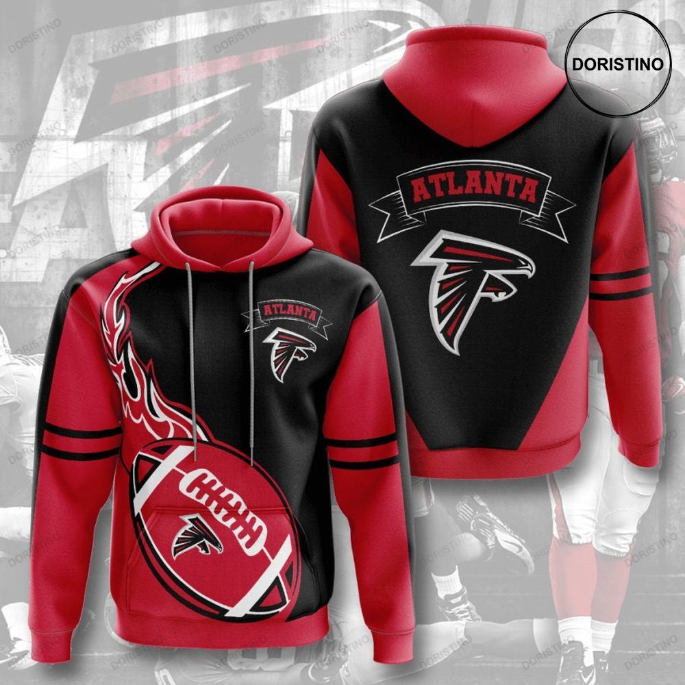 Atlanta Falcons 3d M4yxc All Over Print Hoodie