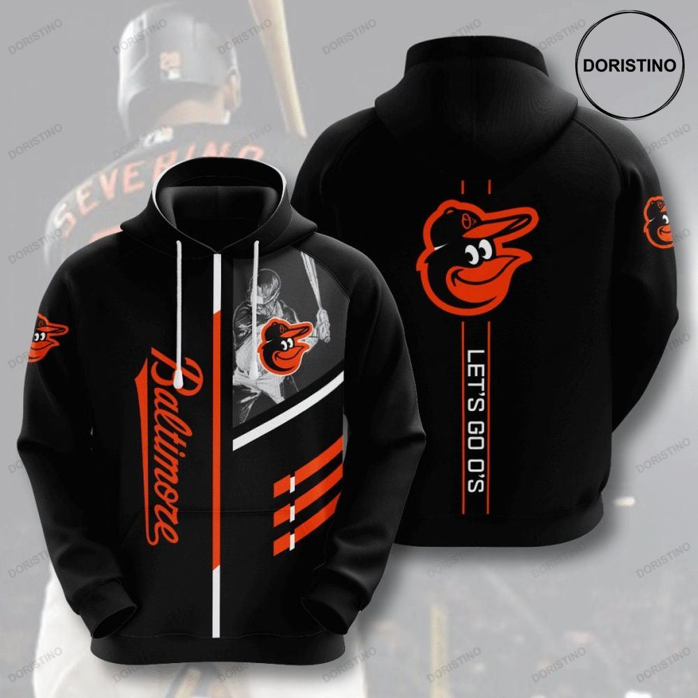 Baltimore Orioles 3d 90x1o Limited Edition 3d Hoodie