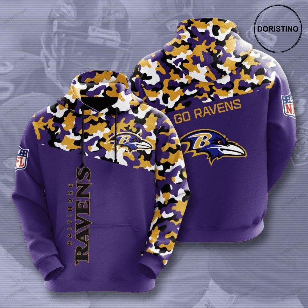Baltimore Ravens 3d Ntja9 Awesome 3D Hoodie