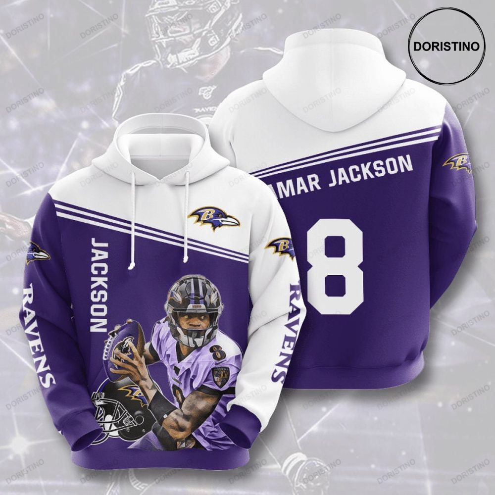 Baltimore Ravens 3d Awesome 3D Hoodie