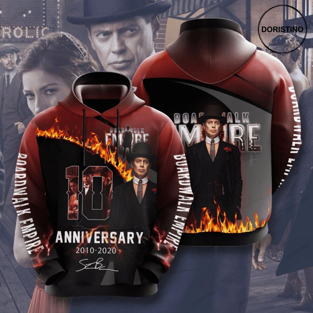 Boardwalk Empire 3d Limited Edition 3d Hoodie
