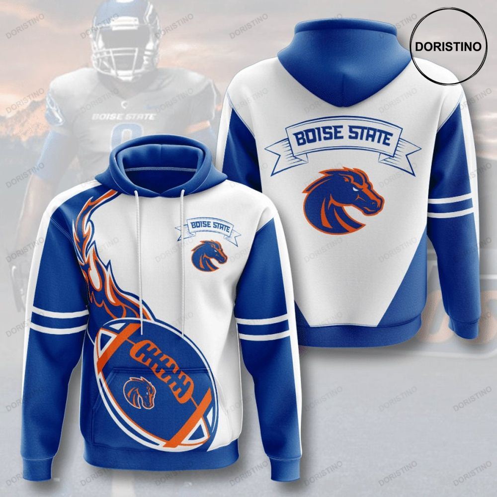 Boise State Broncos 3d Uwok0 Awesome 3D Hoodie