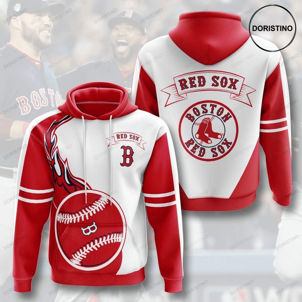 Boston Red Sox 3d Cyvo9 Awesome 3D Hoodie