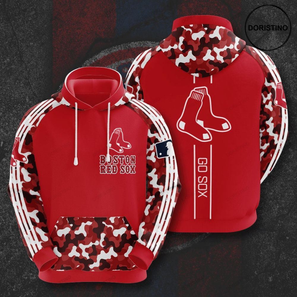 Boston Red Sox 3d Thnmz Limited Edition 3d Hoodie