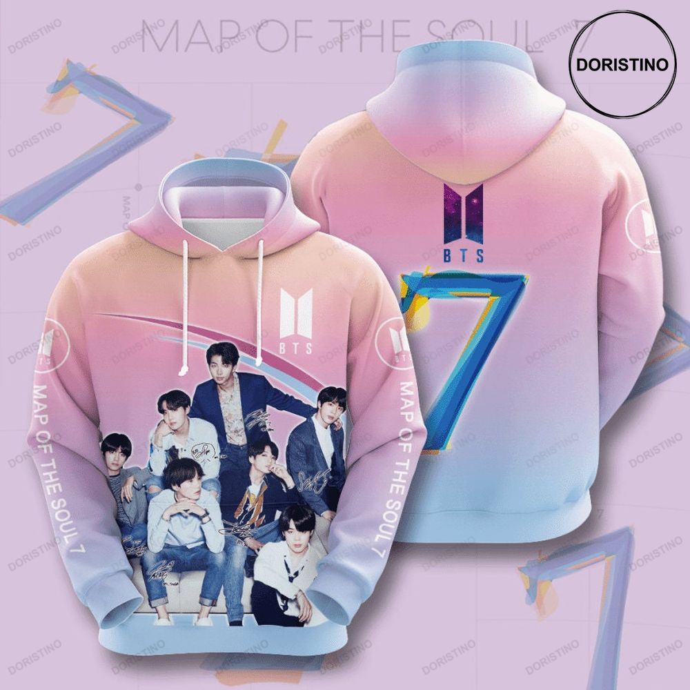 Bts 3d Awesome 3D Hoodie
