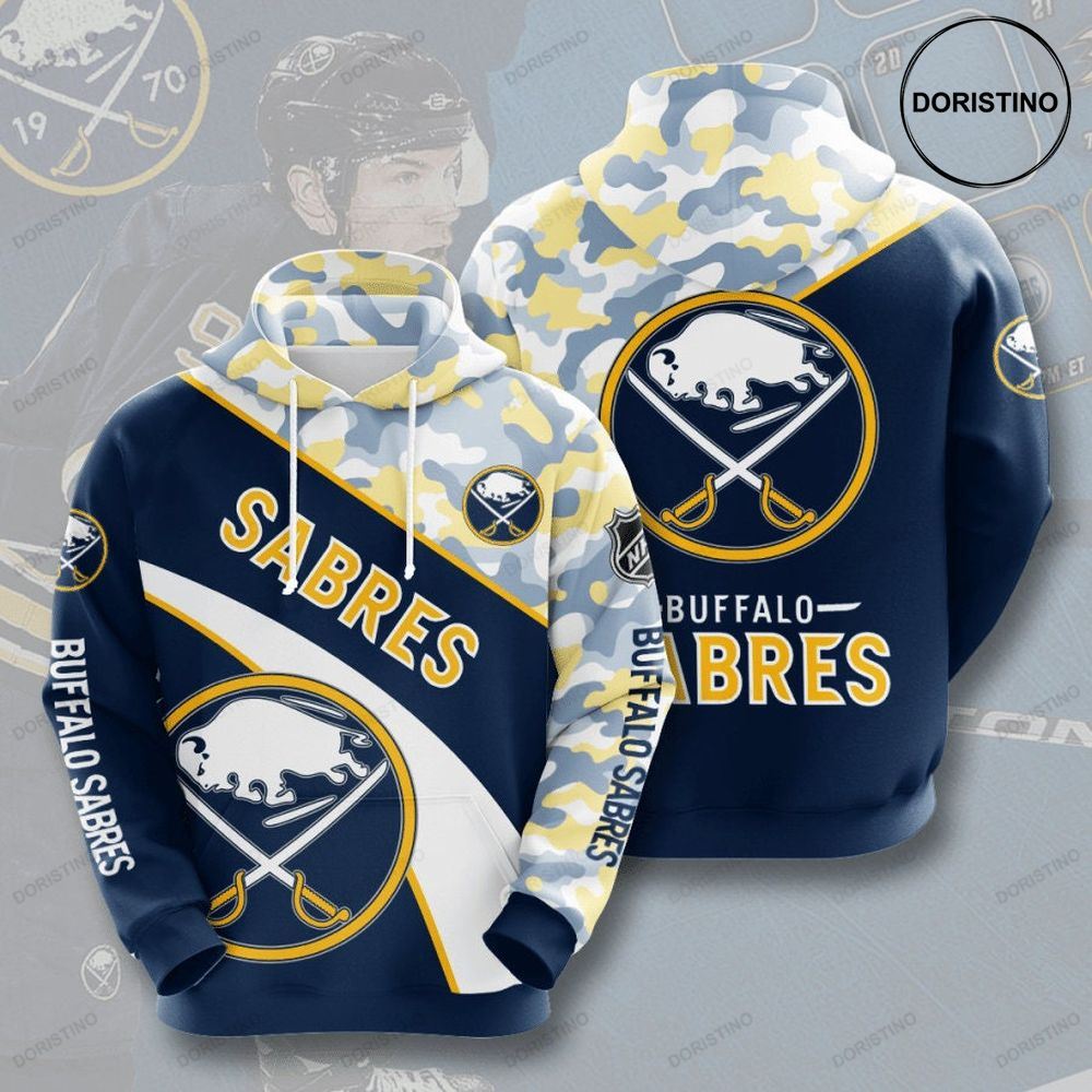 Buffalo Sabres 3d 2tayz All Over Print Hoodie