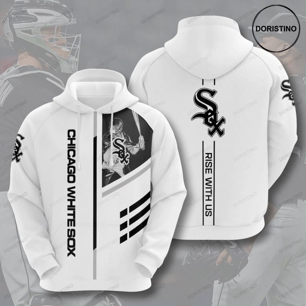 Chicago White Sox 3d P2232 All Over Print Hoodie