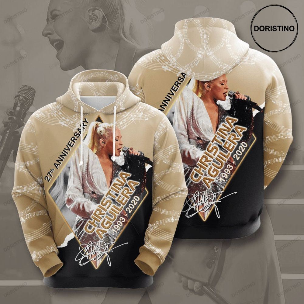 Christina Aguilera 3d Awesome 3D Hoodie