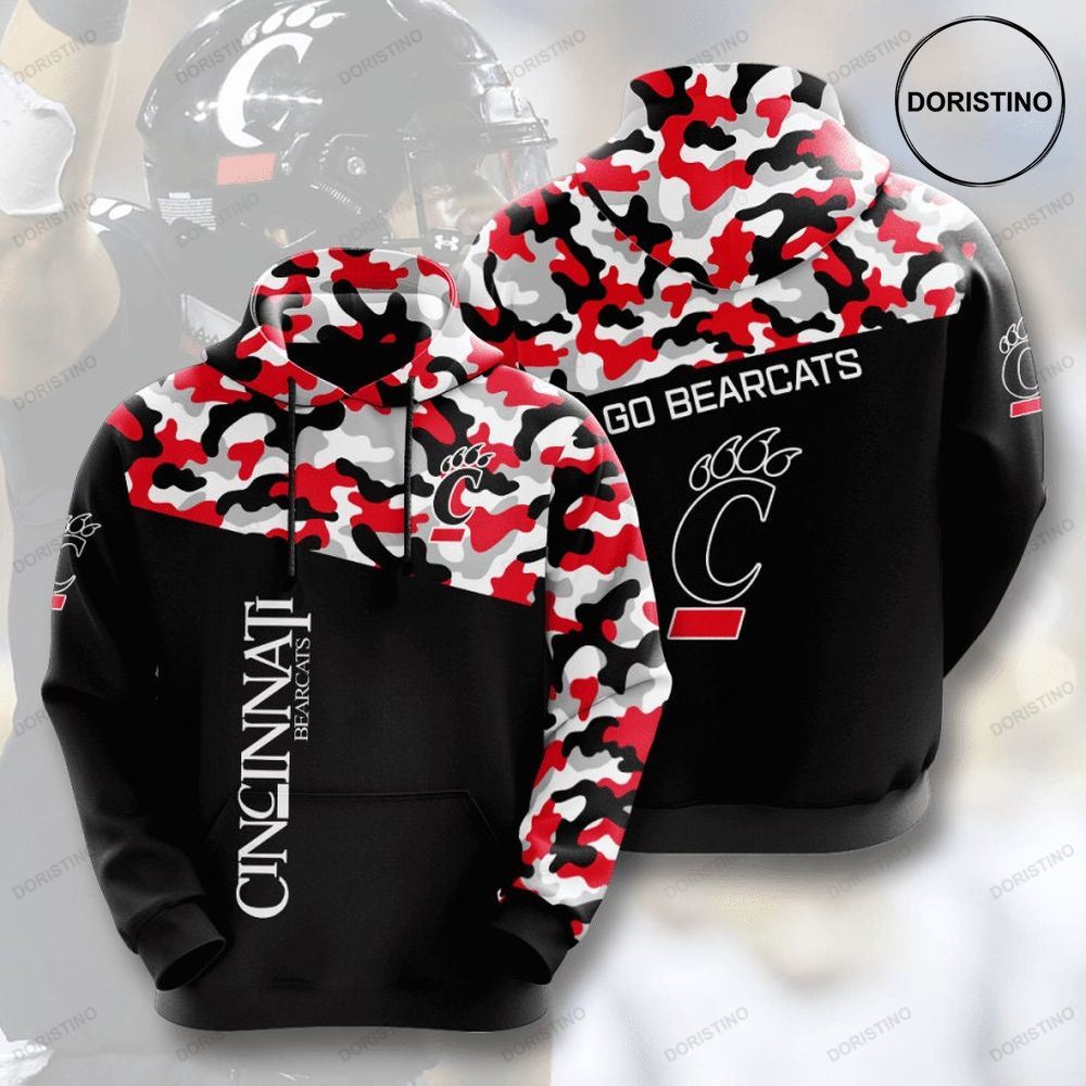 Cincinnati Bearcats 3d Limited Edition 3d Hoodie