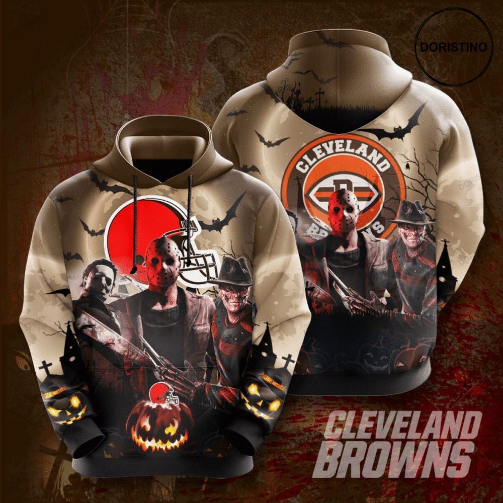 Cleveland Browns 3d 3q8w7 Limited Edition 3d Hoodie