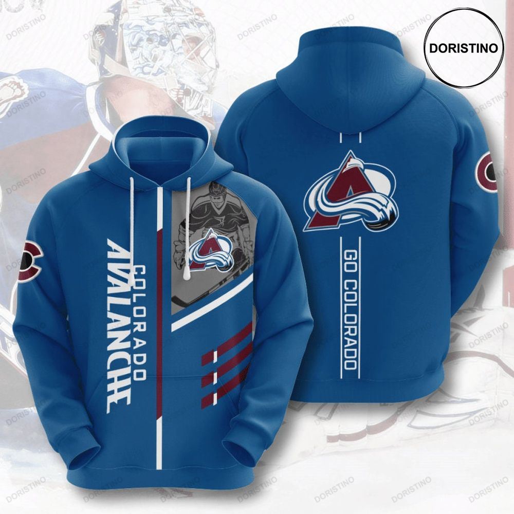 Colorado Avalanche 3d Limited Edition 3d Hoodie