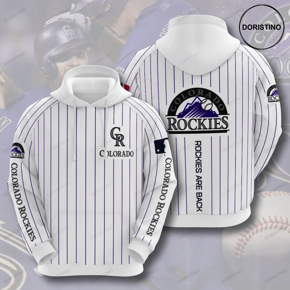 Colorado Rockies 3d Ybmie All Over Print Hoodie