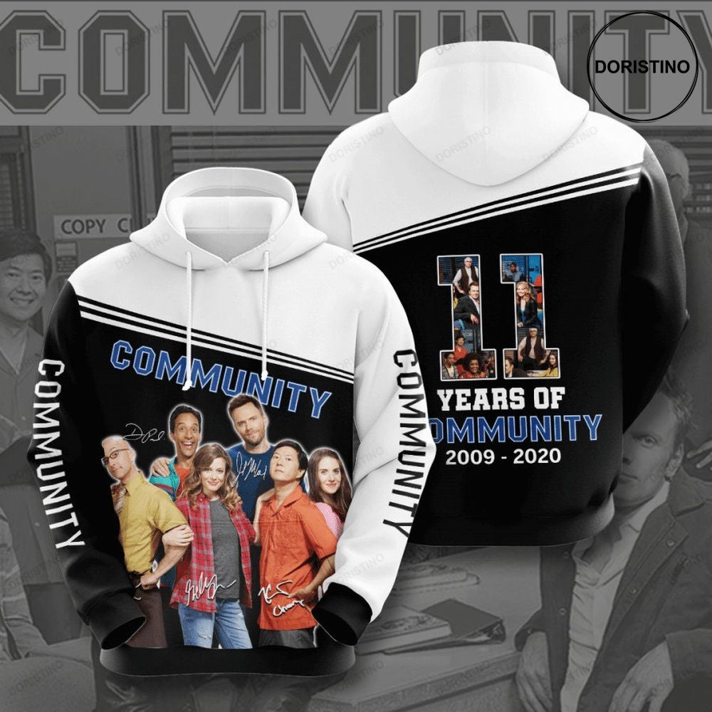Community 3d All Over Print Hoodie