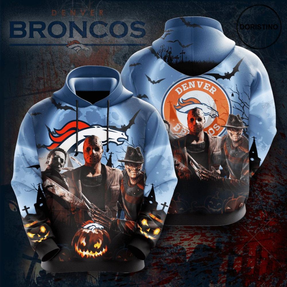 Denver Broncos 3d Roh2v Awesome 3D Hoodie