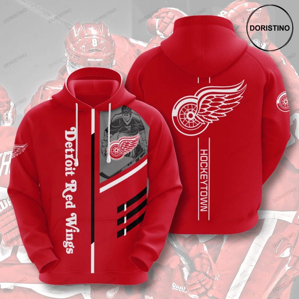 Detroit Red Wings 3d Awesome 3D Hoodie