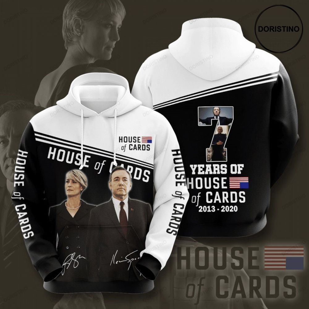 House Of Cards 3d Limited Edition 3d Hoodie