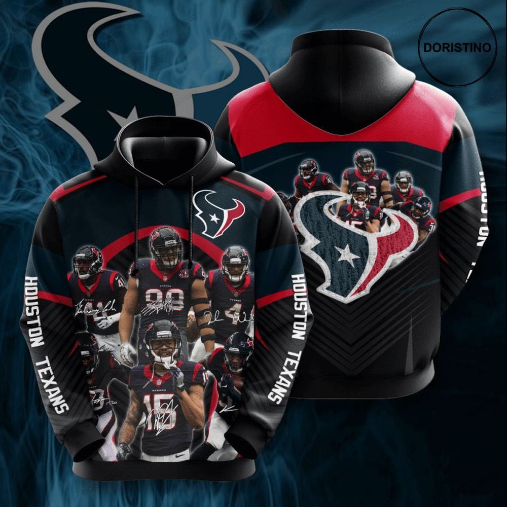 Houston Texans 3d D2h8a Awesome 3D Hoodie