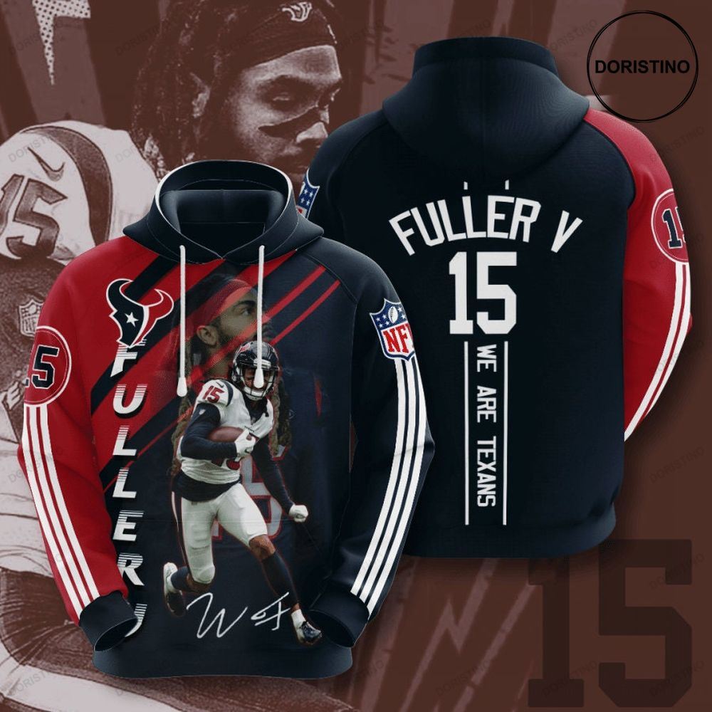 Houston Texans 3d All Over Print Hoodie
