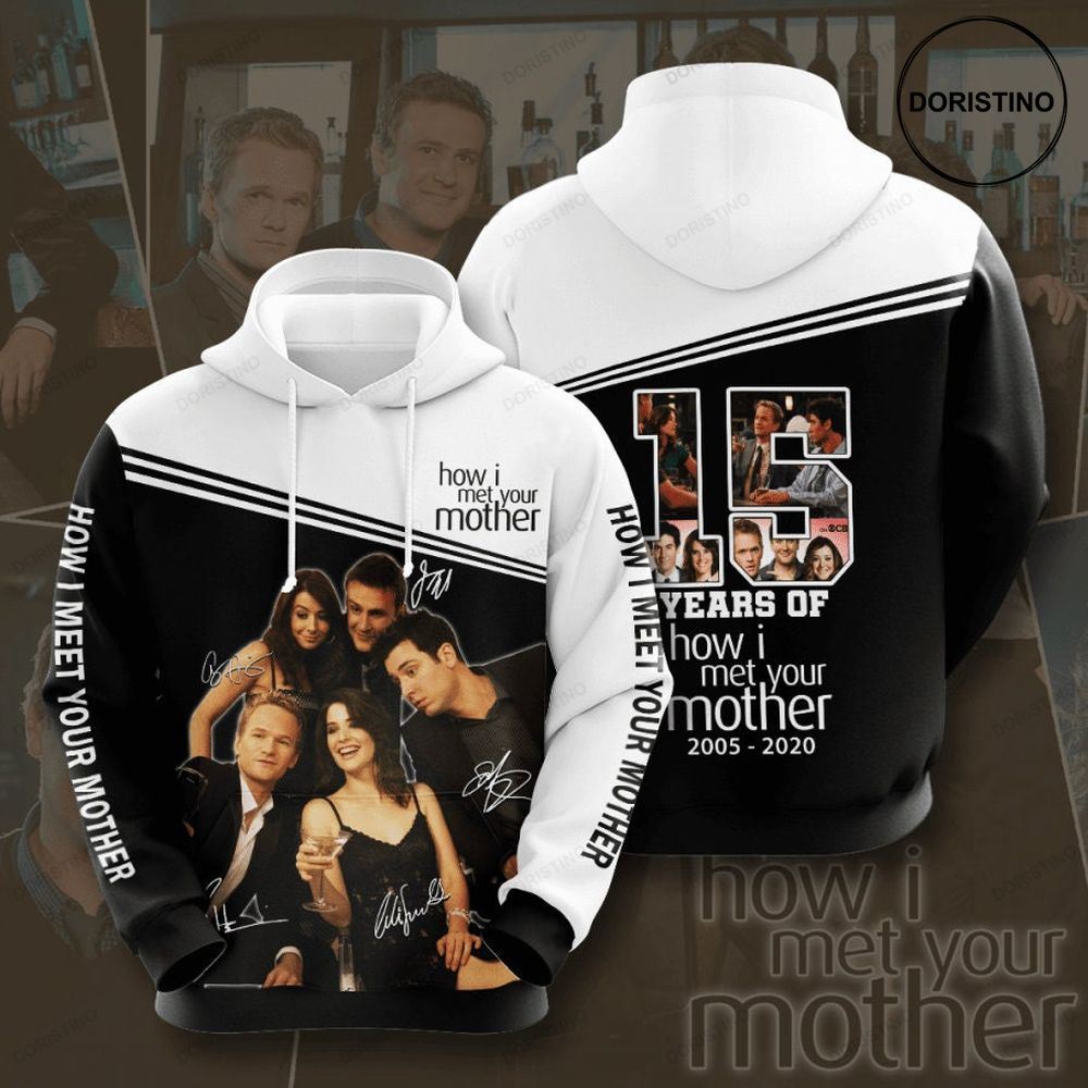 How I Met Your Mother 3d Limited Edition 3d Hoodie