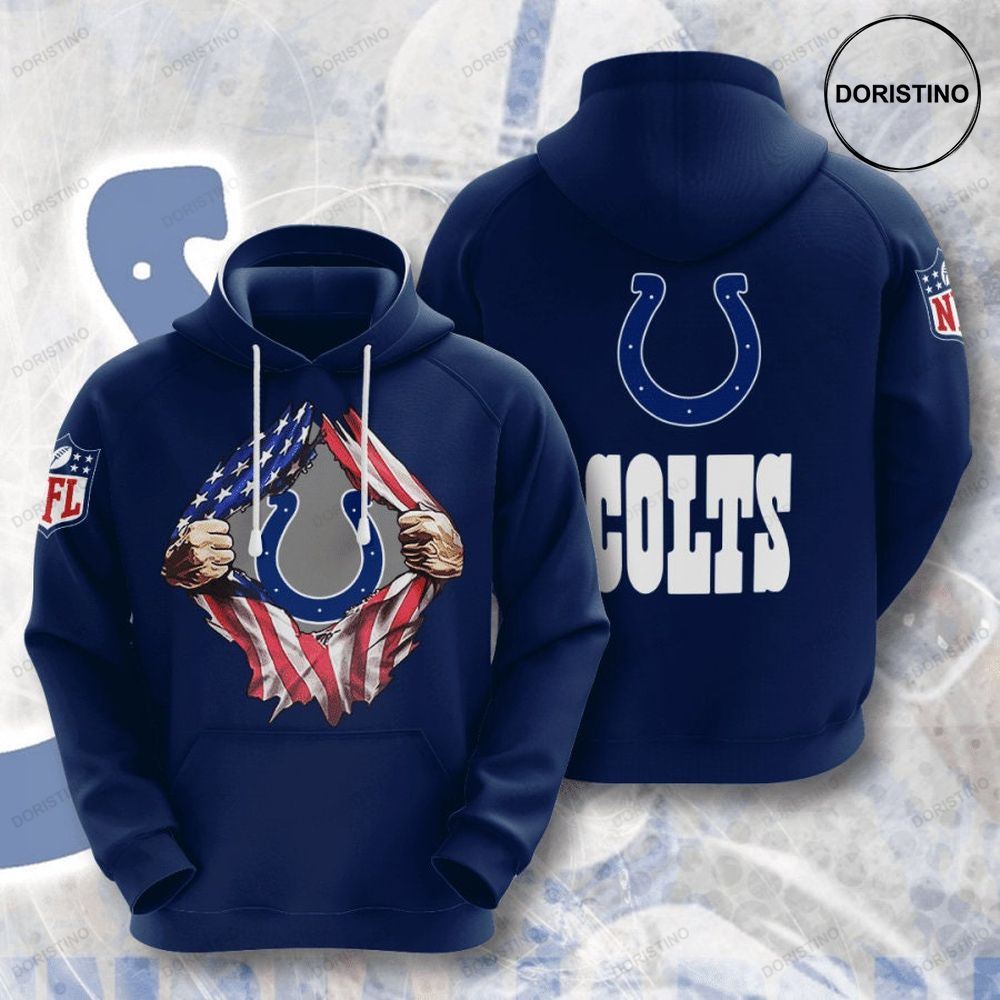 Indianapolis Colts 3d Limited Edition 3d Hoodie