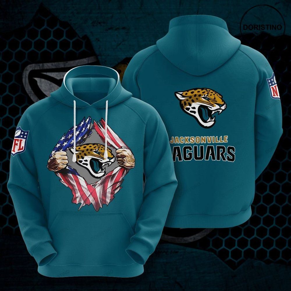 Jacksonville Jaguars 3d Pmzi8 Limited Edition 3d Hoodie