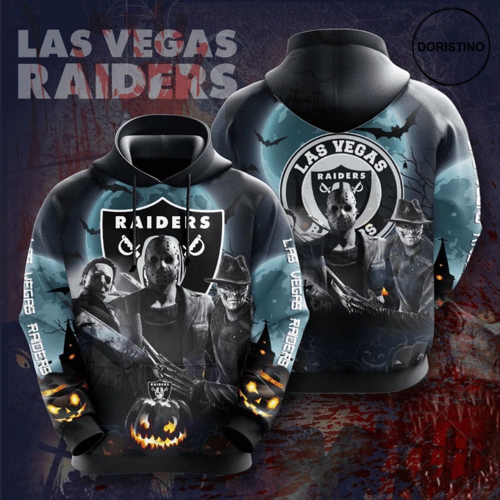 Las Vegas Raiders 3d 5gs3h Awesome 3D Hoodie