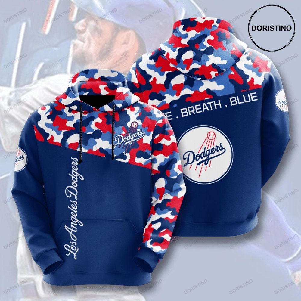 Los Angeles Dodgers 3d All Over Print Hoodie