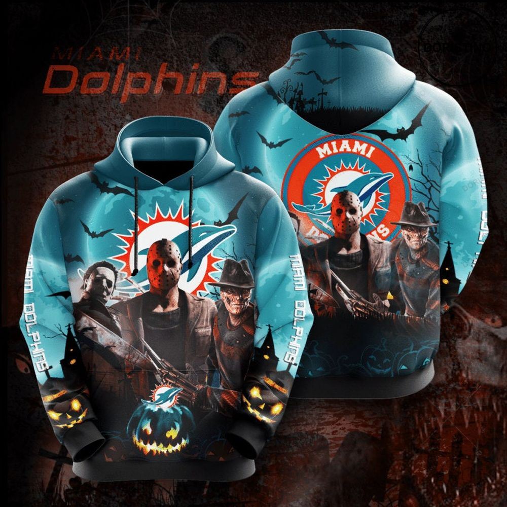 Miami Dolphins 3d Tu6p3 Awesome 3D Hoodie