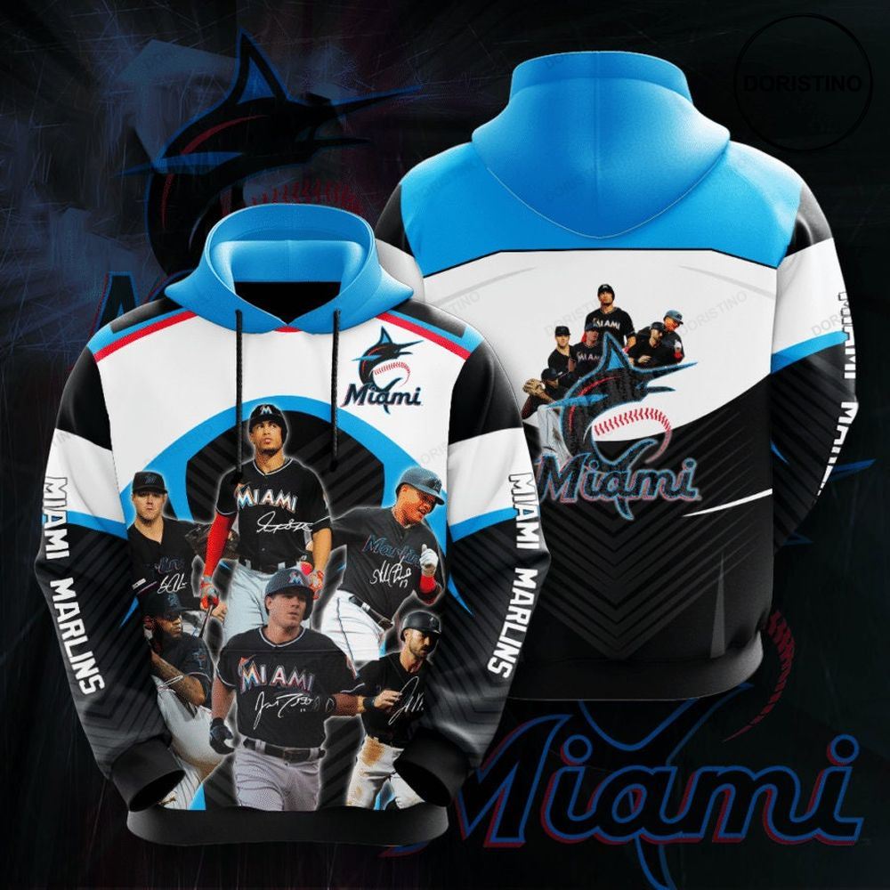 Miami Marlins 3d Limited Edition 3d Hoodie