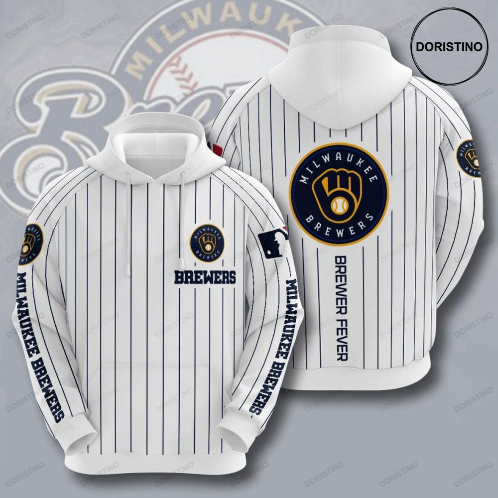 Milwaukee Brewers 3d Limited Edition 3d Hoodie
