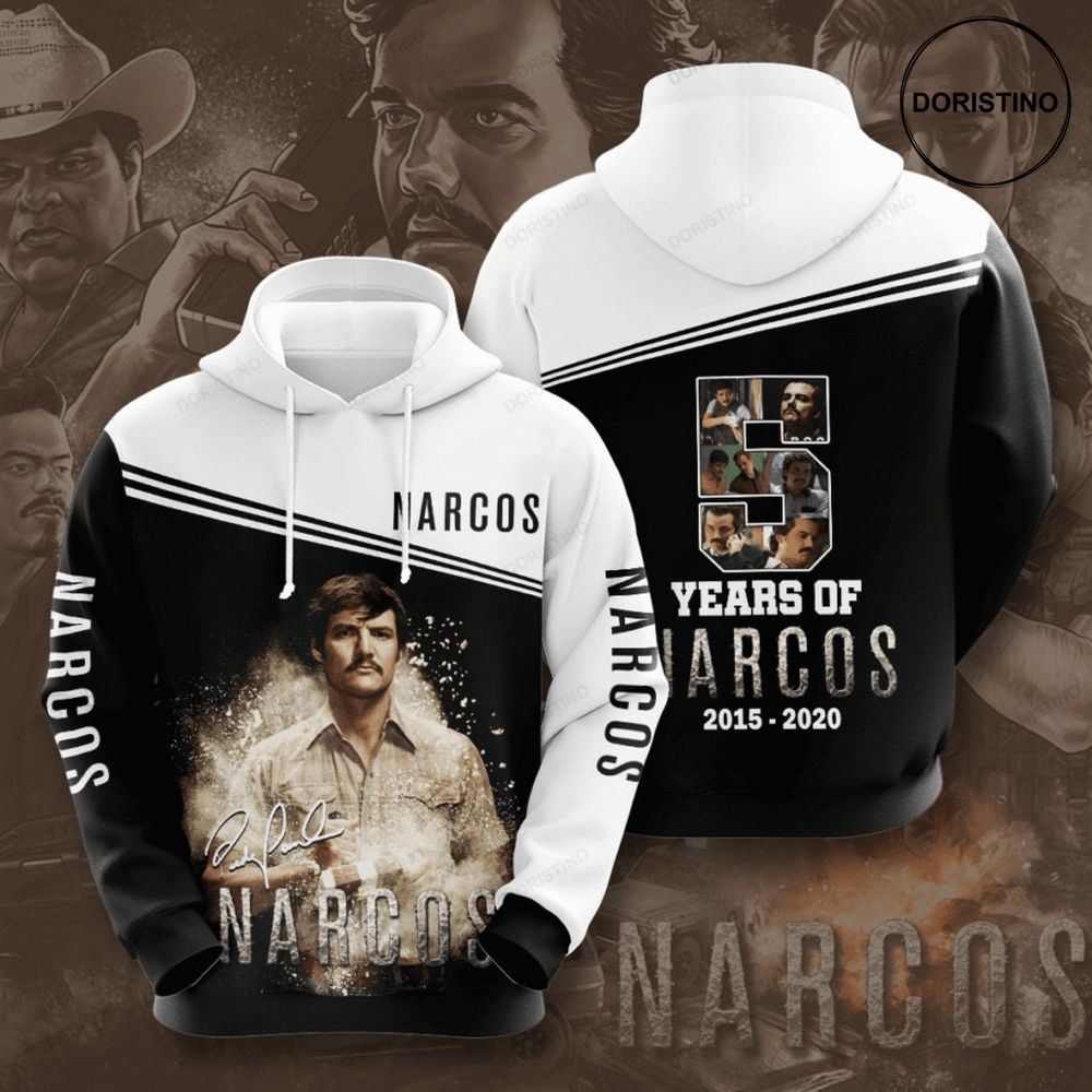 Narcos 3d 201jb All Over Print Hoodie