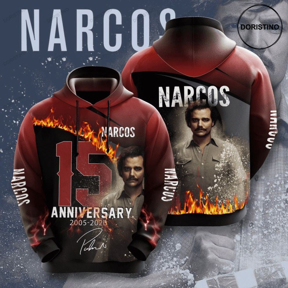 Narcos 3d Awesome 3D Hoodie
