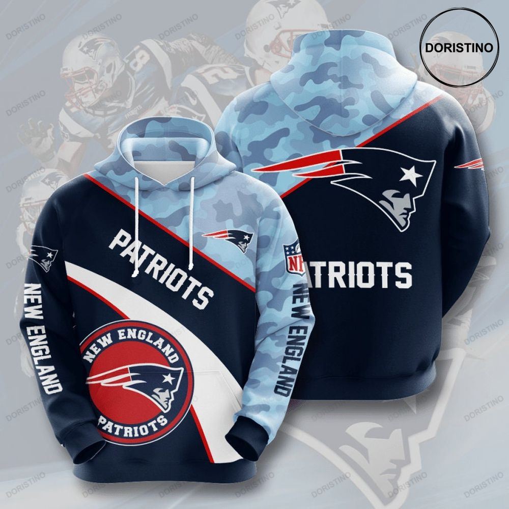 New England Patriots 3d S9y45 Limited Edition 3d Hoodie