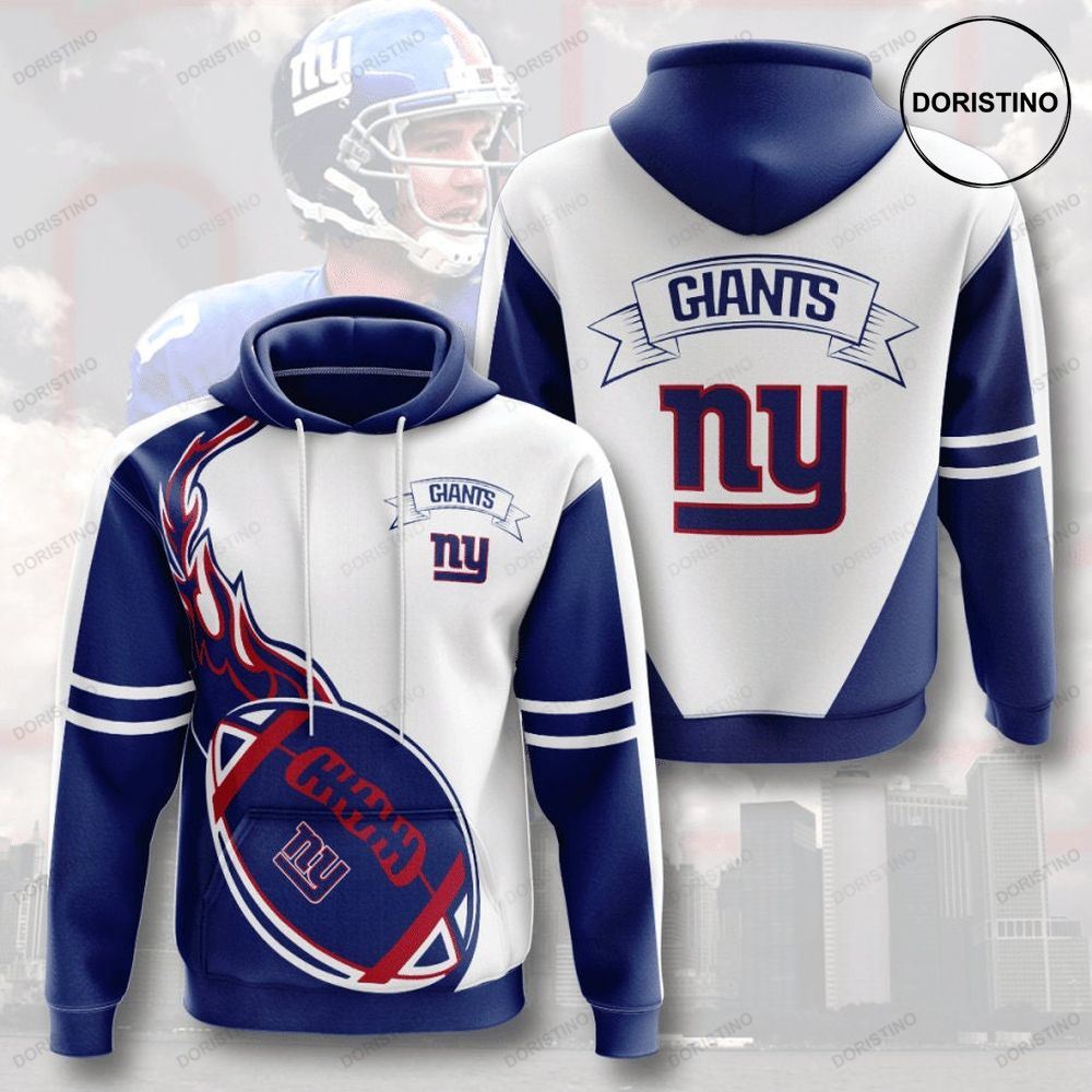 New York Giants 3d 3yc1v Awesome 3D Hoodie