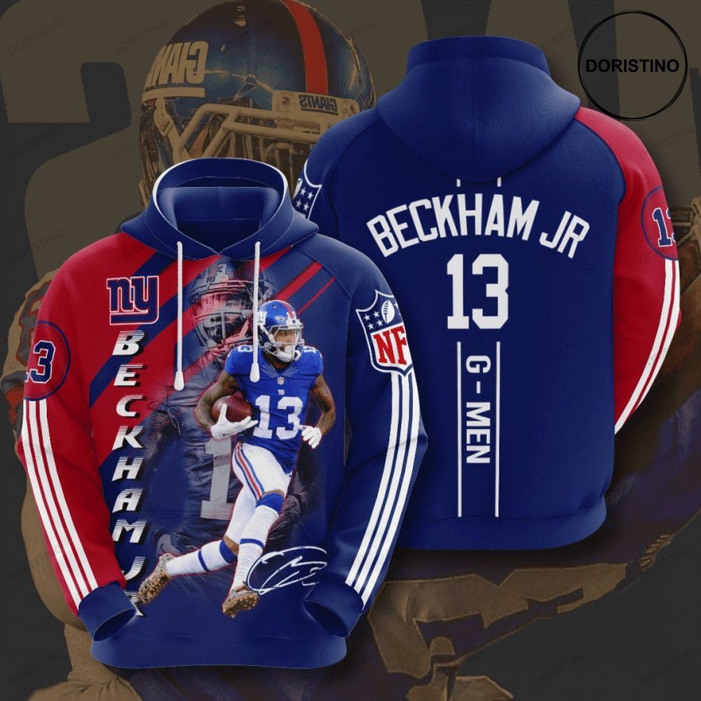 New York Giants 3d 93c9g All Over Print Hoodie