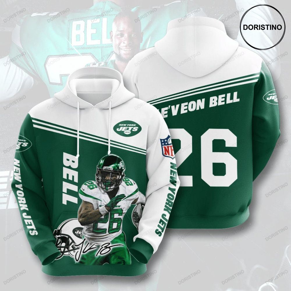 New York Jets 3d F4rpd Awesome 3D Hoodie