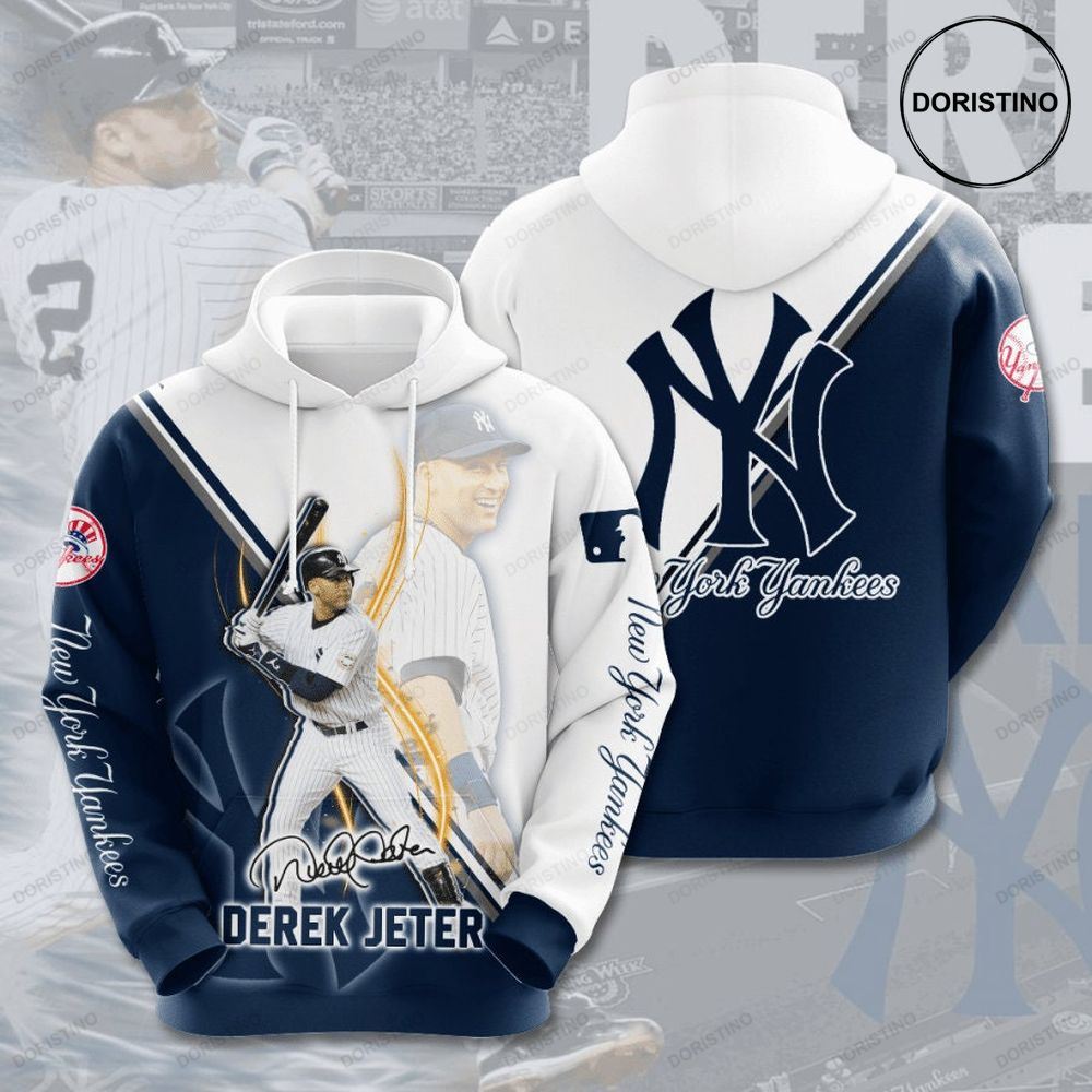 New York Yankees Derek Jeter 3d Limited Edition 3d Hoodie