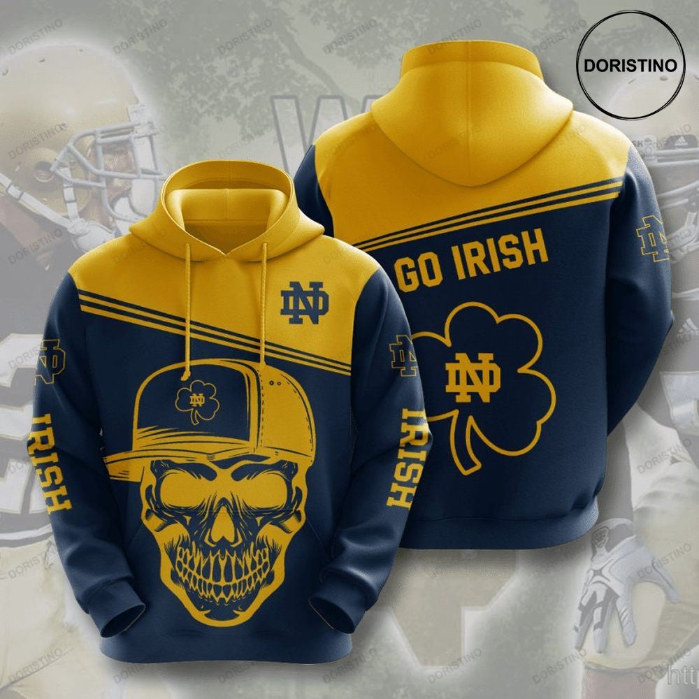 Notre Dame Fighting Irish 3d All Over Print Hoodie