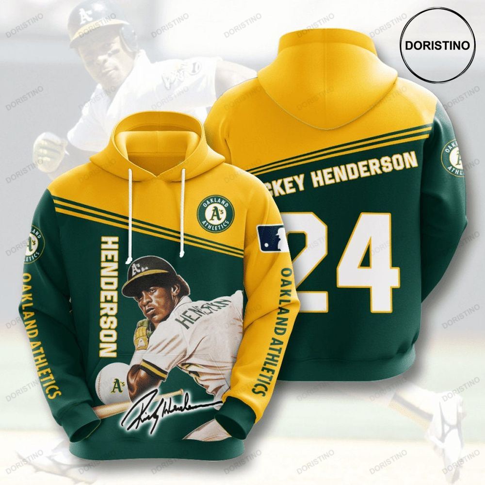 Oakland Athletics 3d Awesome 3D Hoodie