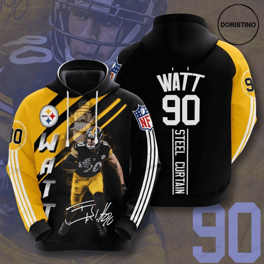 Pittsburgh Steelers 3d Ogpqa Awesome 3D Hoodie